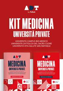 Libro Accademia dei test. Medicina università private. Kit di preparazione. Con simulazioni online 