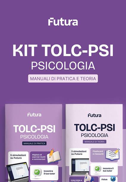 Accademia dei Test. Psicologia. Kit di preparazione - copertina