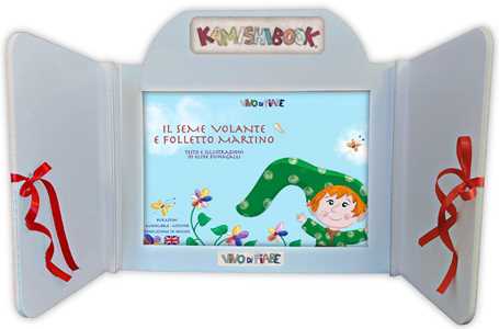 Il seme volante e folletto Martino. Kamishibai con schede. Ediz. bilingue. Con audiolibro