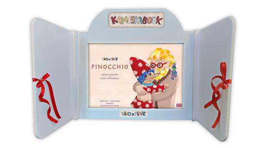 Pinocchio. Kamishibai. Ediz. italiana e inglese. Con audiolibro. Con schede - Carlo Collodi,Elide Fumagalli - copertina