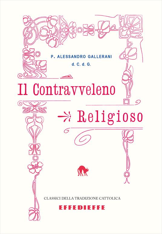 Il contravveleno religioso - Alessandro Gallerani - copertina
