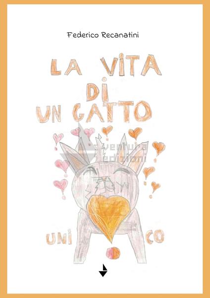 La vita di un gatto unico - Federico Recanatini - copertina