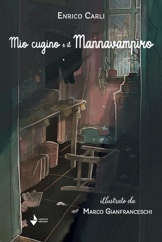 Mio cugino e il Mannavampiro - Enrico Carli - copertina