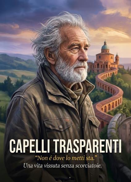 Capelli trasparenti. «Non é dove lo metti sta.» Una vita vissuta senza scorciatoie - Claudio Tonti - copertina