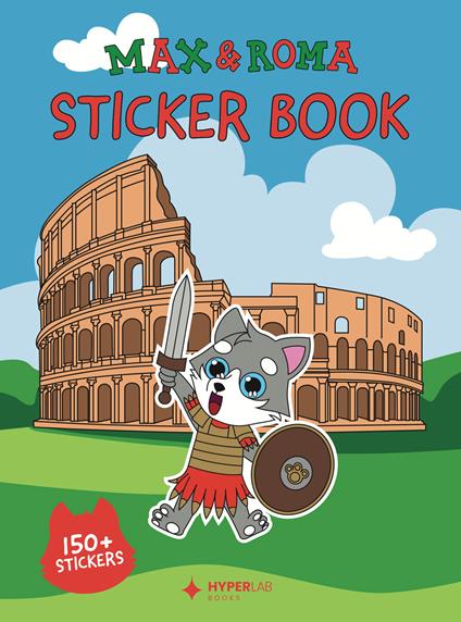 Max & Roma. Sticker book - copertina