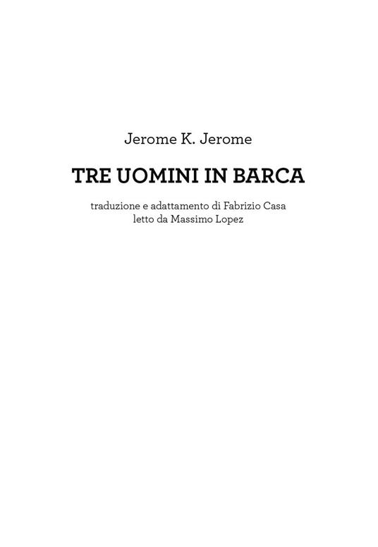 Tre uomini in barca. Con QR Code - Jerome K. Jerome - 2