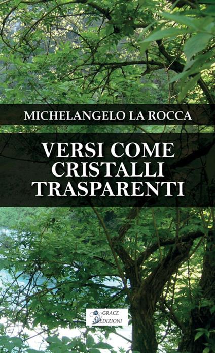 Versi come cristalli trasparenti - Michelangelo La Rocca - copertina