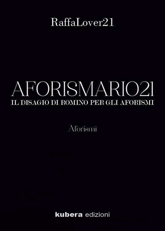 Aforismario21 - Lover 21 Raffa - copertina