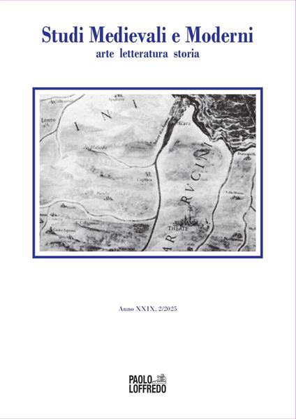 Studi medievali e moderni. Arte, letteratura, storia (2025). Vol. 2 - copertina