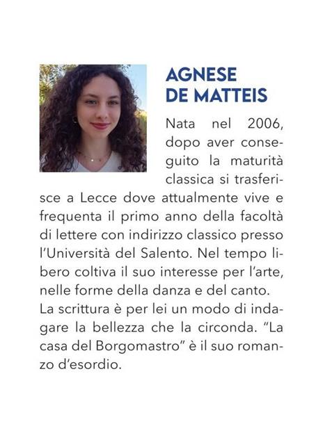 La casa del borgomastro - Agnese De Matteis - 2
