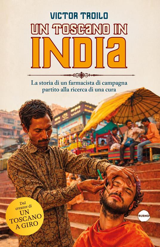 Un toscano in India - Victor Troilo - copertina