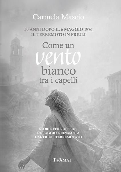 Come un vento bianco tra i capelli - Carmela Mascio - copertina