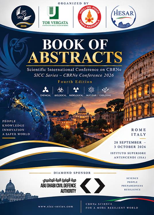 Sicc series CBRNe conference 2026. Book of abstracts - copertina