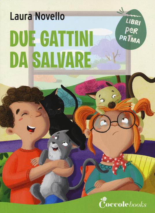 Due gattini da salvare - Laura Novello - copertina