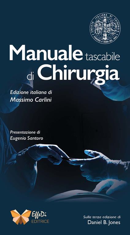 Manuale di chirurgia - Daniel B. Jones - copertina