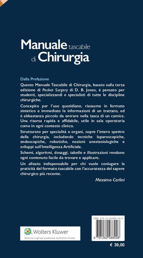 Manuale tascabile di chirurgia - Daniel B. Jones - 2