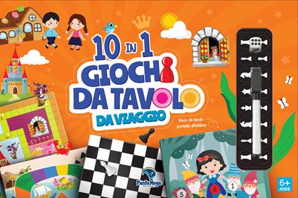10 in 1 giochi da tavolo da viaggio - copertina