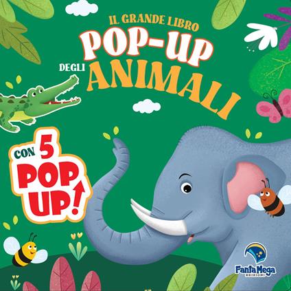Il grande libro pop-up degli animali. Ediz. a colori - copertina