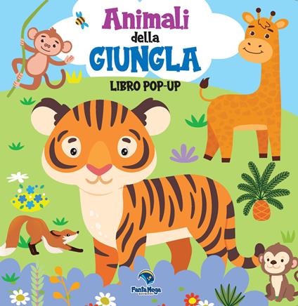 Animali della giungla. Libro pop-up. Ediz. a colori - copertina