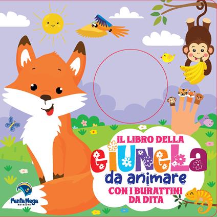 Il libro della giungla da animare. Libro con burattini. Ediz. a colori - copertina