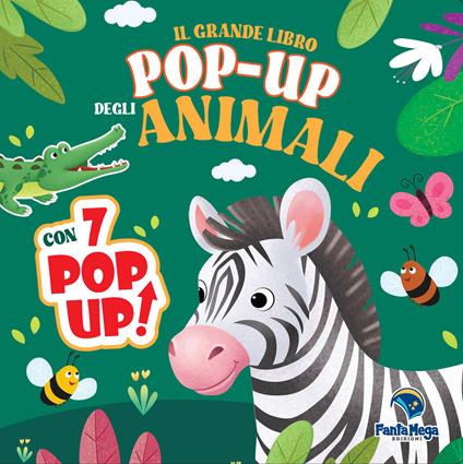 Il grande libro pop-up degli animali. Ediz. a colori - copertina