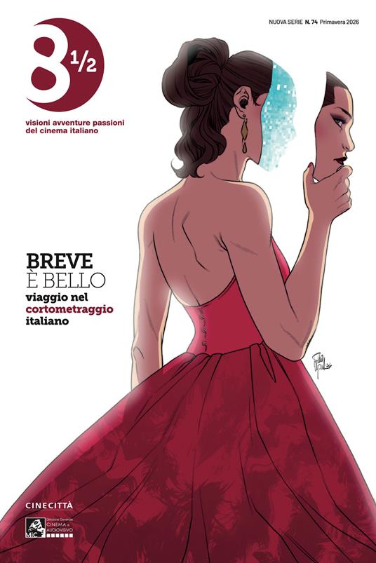 Ottoemezzo. Visioni, avventure e passioni del cinema italiano (2026). Vol. 74 - copertina
