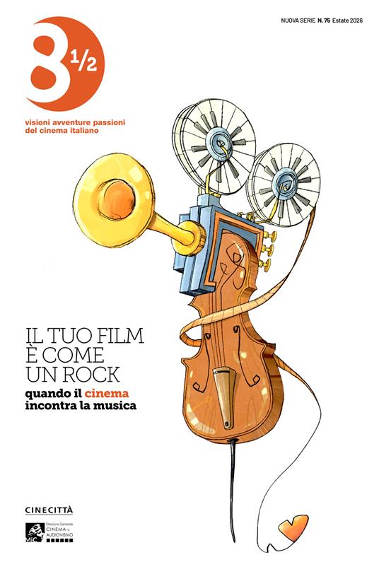 Ottoemezzo. Visioni, avventure e passioni del cinema italiano (2026). Vol. 75 - copertina