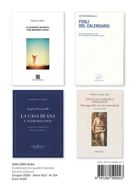 Il segnale. Percorsi di ricerca letteraria (2026). Vol. 134 - 2