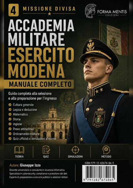 Accademia Militare Esercito Modena - Giuseppe Izzo - copertina