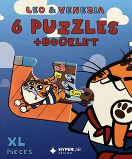 6 Puzzle Leo (pezzi XL) + Booklet. Ediz. italiana e inglese. Con 6 puzzle - copertina