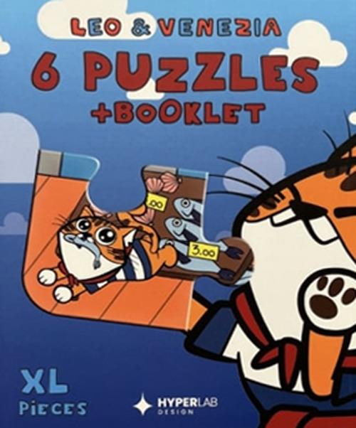 6 Puzzle Leo (pezzi XL) + Booklet. Ediz. italiana e inglese. Con 6 puzzle - copertina