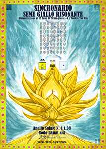 Libro Sincronario seme giallo risonante. Sincronizzazione di 13 Lune di 28 Kin-Giorni+1 e Tzolkin 260 kin Samanta Balzani