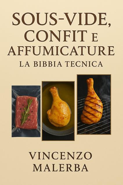 Sous-vide, confit e affumicature. La bibbia tecnica - Vincenzo Malerba - copertina