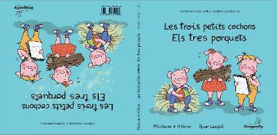 Les Trois Petits Cochons / Els tres porquets: Conte classique et magique - Conte Clàssic i Màgic - Pedro Gallardo - cover