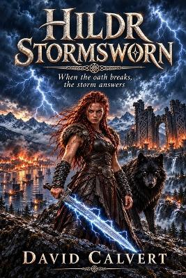 Hildr Stormsworn: When the oath breaks, the storm answers. - David Calvert - cover