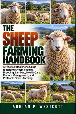 The Sheep Farming Handbook: A Practical Beginner's Guide to Raising Sheep, Feeding, Breeding, Lambing, Health Care, Pasture Management, and Profitable Sheep Farming - Adrian P Westcott - cover