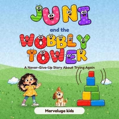 Juni and the Tallest Tower: A Growth Mindset Picture Book About Trying Again - Marveluga Kids - cover
