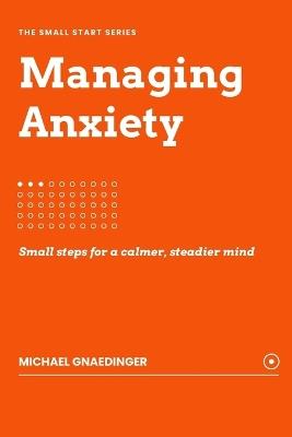 Managing Anxiety: Small steps for a calmer, steadier mind - Michael Gnaedinger - cover