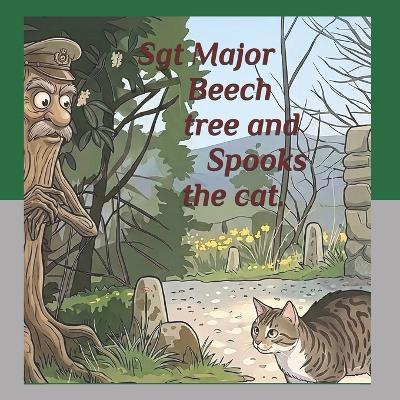Sgt Major Beech and Spooks the cat. - Erica Collister - cover