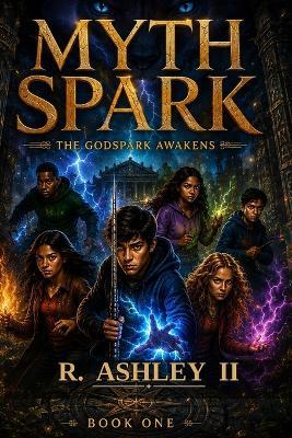 Myth Spark: The Godspark Awakens - R Ashley - cover