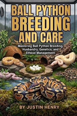 Ball Python Breeding and Care: Mastering Ball Python Breeding, Husbandry, Genetics, and Ethical Management - Justin Henry - cover