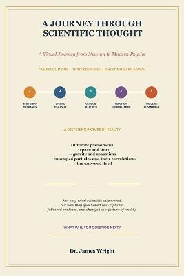 A Journey Through Scientific Thought: A Visual Journey from Newton to Modern Physics - James Wright - cover