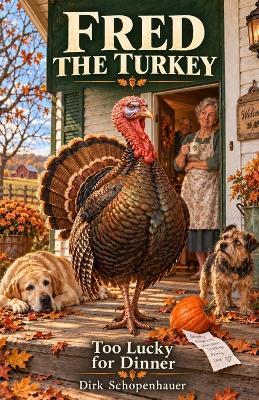 Fred the Turkey - Too Lucky for Dinner - Dirk Schopenhauer - cover