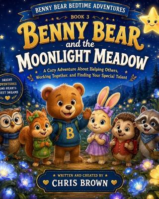 Benny Bear Bedtime Adventures: Benny Bear and the Moonlight Meadow Book 3 - Chris Brown - cover