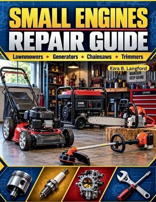 Small Engines Repair Guide: A Beginner-Friendly Step-by-Step Manual to Troubleshooting, Maintaining, and Overhauling Equipment for Ultimate Self-Reliance - Ezra B Langford - cover