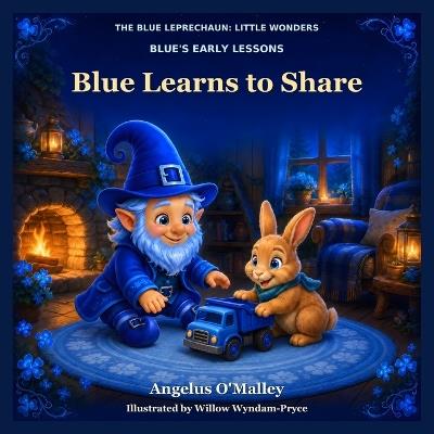 Blue Learns to Share - Angelus O'Malley - cover