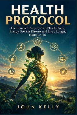 Health Protocol: The Complete Step-by-Step Plan to Boost Energy, Prevent Disease, and Live a Longer, Healthier Life - John Kelly - cover