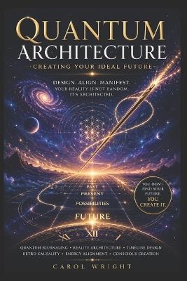 Quantum Architecture: CREATING YOUR IDEAL FUTURE Easy to read 9x6 inch / 64 page / Selfhelp Guide to Easy Manifestation - Carol Wright - cover