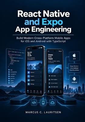 React Native and Expo App Engineering: Build Modern Cross-Platform Mobile Apps for iOS and Android with TypeScript - Marcus C Lauritsen - cover