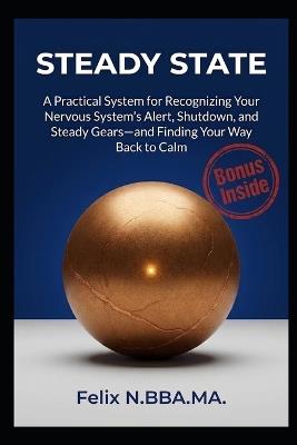 The Steady State: A Practical System for Recognizing Your Nervous System's Alert, Shutdown, and Steady Currents and Finding Your Way Back to Calm - Felix N - cover